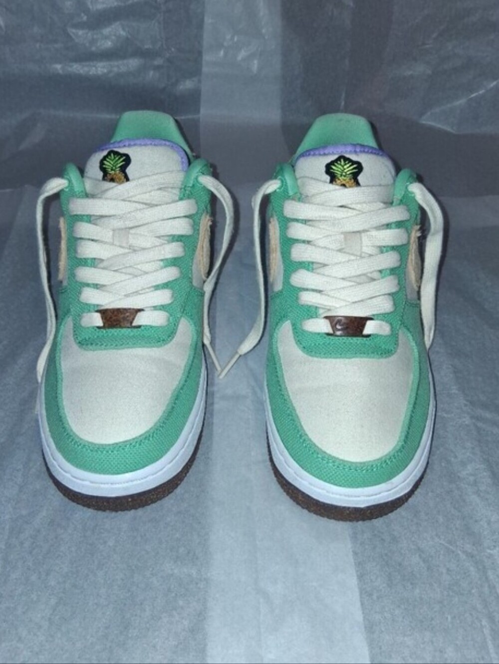 Nike Air Force 1 Pinapple Sneakers, Women size 8